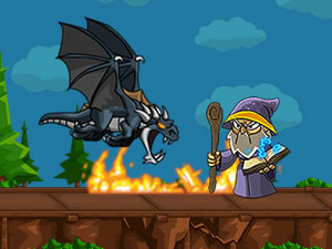 Dragon vs Mage