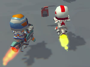 Moto Space Racing: 2 Player