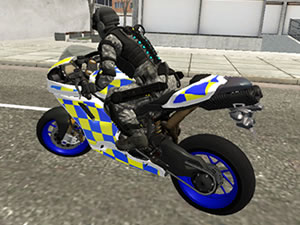 Police Bike City Simulator