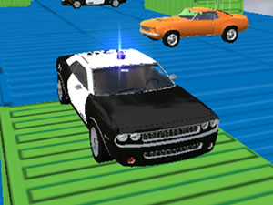 Impossible Police Car Track 3D