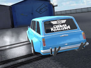 Lada Russian Car Drift