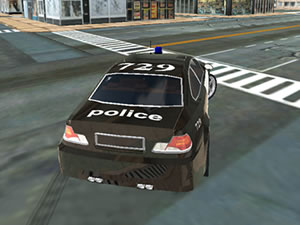 Police Drift Car