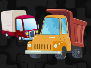 Cartoon Truck Jigsaw