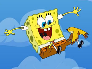 SpongeBob Falling