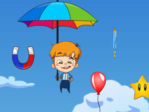 Umbrella Falling Guy