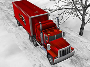 Semi Truck Snow Simulator